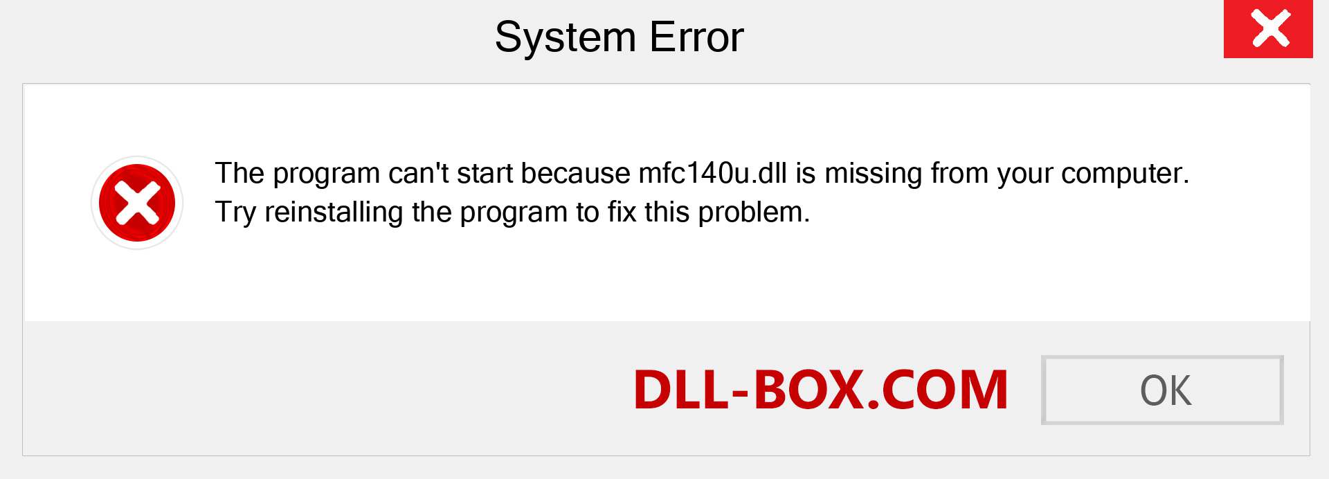  mfc140u.dll file is missing?. Download for Windows 7, 8, 10 - Fix  mfc140u dll Missing Error on Windows, photos, images
